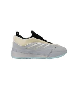 کتونی ادیداس دیم 9 طوسی کرم مشکی Adidas Dame 9 Mint Grey