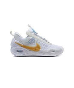 کتونی بسکتبالی نایک کازمیک سفید طلایی Nike Cosmic Unity White Gold