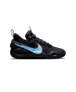 کتونی بسکتبالی نایک کازمیک مشکی آبی Nike Cosmic Unity Ghost Black White Blue