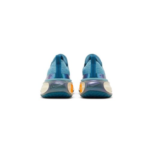 کتونی رانینگ نایک اینوینزیبل 3 آبی سفید Nike ZoomX Invincible Run Flyknit 3 Noise Aqua