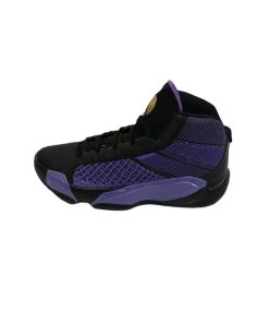 کتونی نایک ایرجردن 38 مشکی بنفش Nike Air Jordan 38 Black Purple