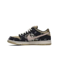 کفش کژوال نایک اس بی دانک باندانا Nike Sb Dunk Low Travis Scott Cactus Jack