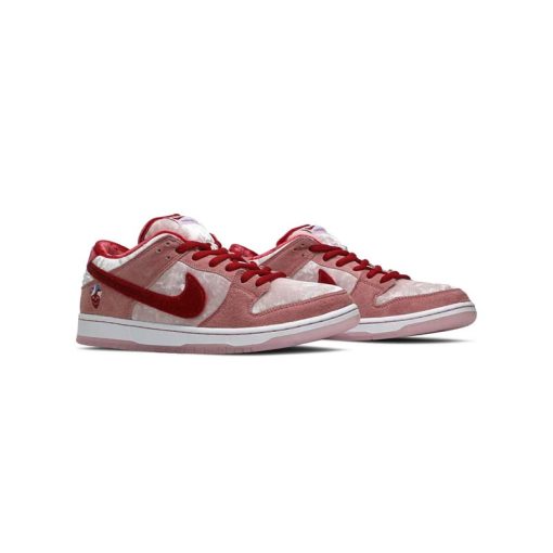 کفش کژوال نایک اس بی دانک صورتی قرمز ولنتاین Nike Sb Dunk Low StrangeLove Valentine's Day