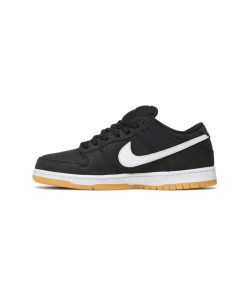 کفش کژوال نایک اس بی دانک مشکی سفید Nike Sb Dunk Low Black Gum