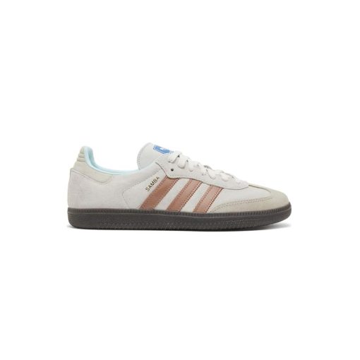 کتونى آدیداس سامبا کرم قهوه ای Adidas Samba OG Clay Strata