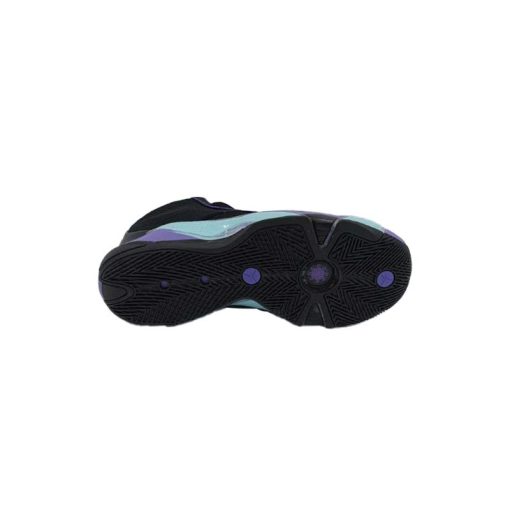 کتونی نایک ایرجردن 38 مشکی آبی بنفش Nike Air Jordan 38 Black Blue Purple - Image 4