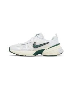 کتونی نایک راننیگ وی2کا سفید کرم سبز Nike V2K Run Fir White Green