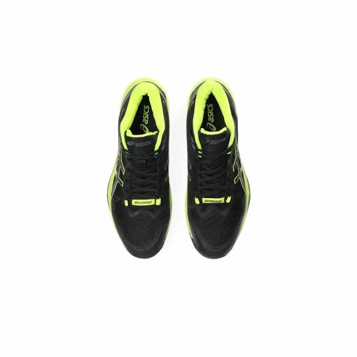 کفش والیبال اسیکس اسکای الیت مشکی سبز فسفری Asics Sky Elite ff 2 Black Green