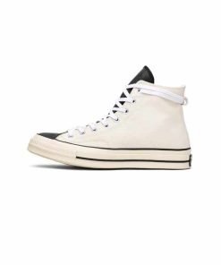 کفش کانورس فیر آف گاد اسنشیال کرم مشکی Converse Fear Of God Essentials Natural