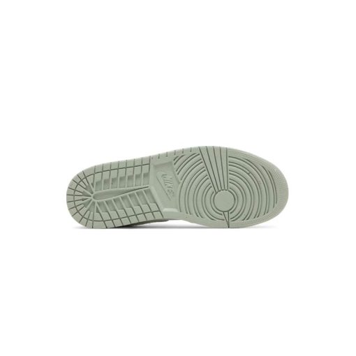 کتونی نایک ایرجردن 1 ساق کوتاه سفید سبز روشن Nike Air Jordan 1 Low Seafoam - Image 3