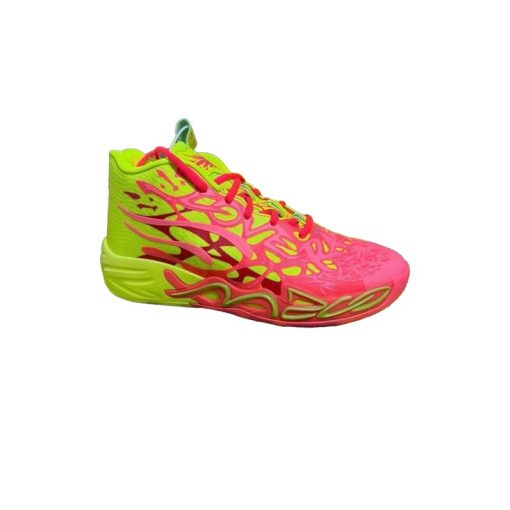 کتونی پوما ام بی 4 زرد صورتی Puma MB.04 Yellow Pink
