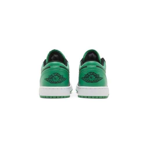 کتونی نایک ایرجردن 1 ساق کوتاه سبز مشکی Nike Air Jordan 1 Low Black Lucky Green