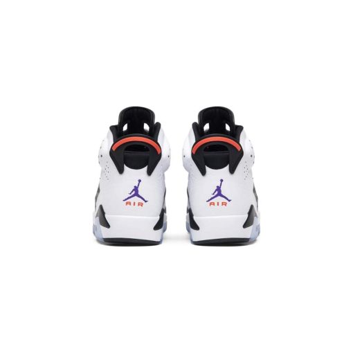 نایک ایرجردن 6 سفید طوسی آبی Nike Air Jordan 6 Retro LTR Flint