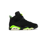 نایک ایرجردن 6 مشکی سبز Nike Air Jordan 6 Retro Black Electric Green