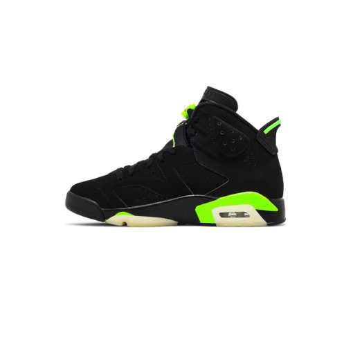 نایک ایرجردن 6 مشکی سبز Nike Air Jordan 6 Retro Black Electric Green