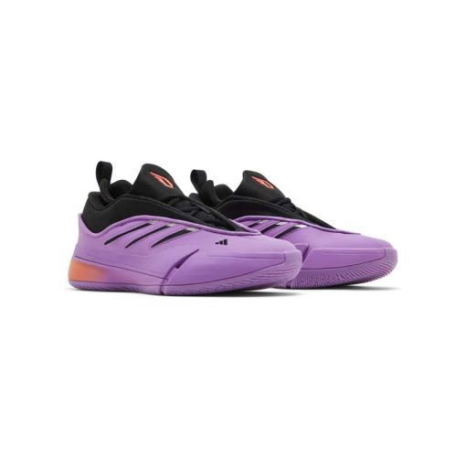 کتونی ادیداس دیم 9 بنفش مشکی Adidas Dame 9 Purple Burst