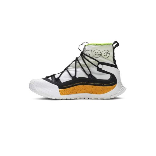 کتونی نایک ای سی جی گورتکس سفید مشکی ساقدار Nike ACG Air Terra Antarktik Gore-Tex University Gold