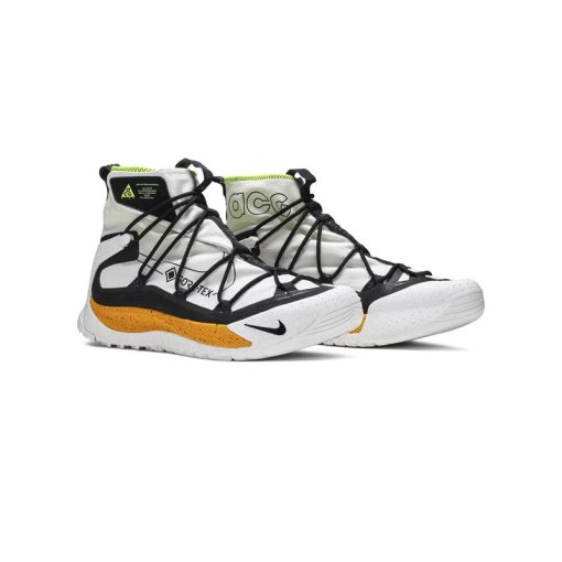 کتونی نایک ای سی جی گورتکس سفید مشکی ساقدار Nike ACG Air Terra Antarktik Gore-Tex University Gold