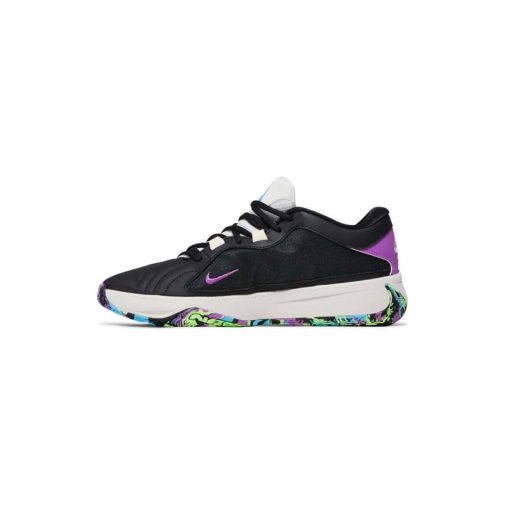 کتونی نایک فریک 5 مشکی سبز بنفش Nike Zoom Freak 5 Made in Sepolia