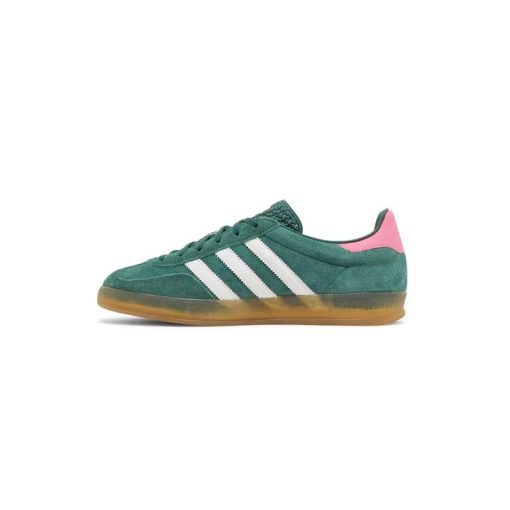 کفش آدیداس گزل سبز صورتی Adidas Gazelle Indoor Collegiate Green Pink