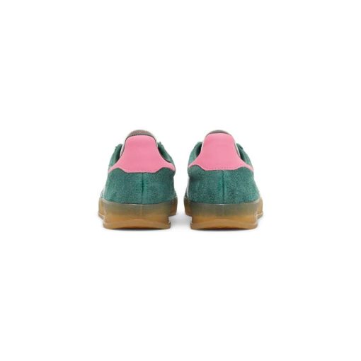 کفش آدیداس گزل سبز صورتی Adidas Gazelle Indoor Collegiate Green Pink