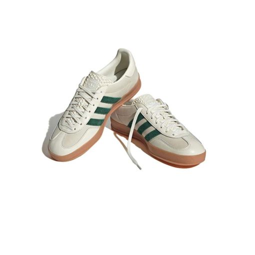 کفش آدیداس گزل کرم سبز Adidas Gazelle Indoor Off White