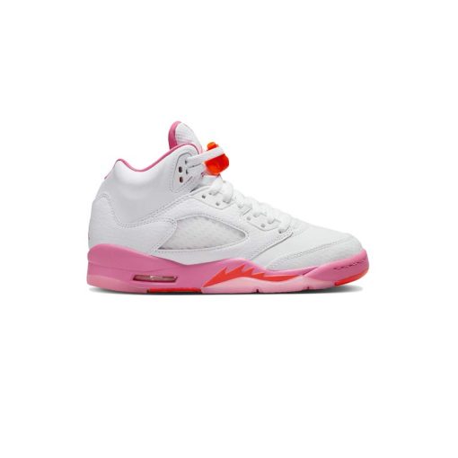 نایک ایرجردن 5 سفید صورتی Nike Air Jordan 5 Retro White Pinksicle