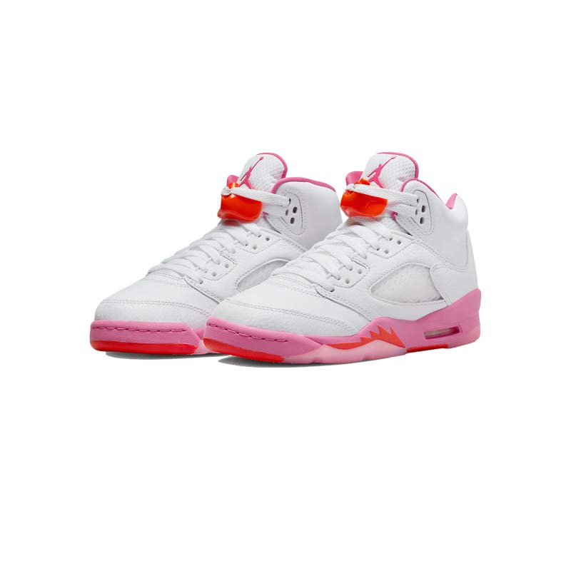 نایک ایرجردن 5 سفید صورتی Nike Air Jordan 5 Retro White Pinksicle