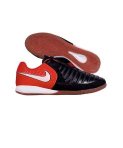 کفش فوتبال سالنی نایک تمپو مشکی قرمز Nike