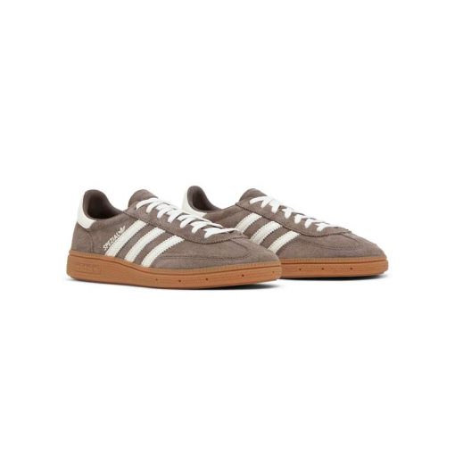 کفش کژوال آدیداس اسپزیال نسکافه ای Adidas Handball Spezial Brown Earth Strata Gum