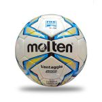 توپ فوتبال مولتن سفید آبی زرد 2023 Molten Football Ball