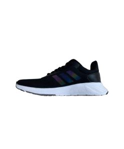 کتونی راحتی آدیداس کلودفوم مشکی شبرنگ Adidas