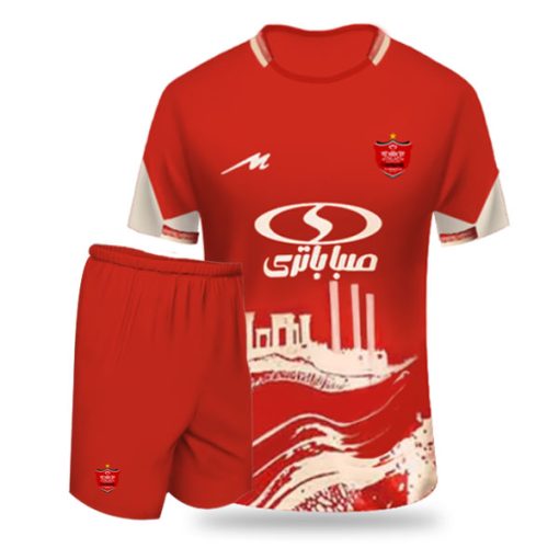 پیراهن و شورت اول پرسپولیس (فلامنت) Perspolis 1403 Home Kit Felament