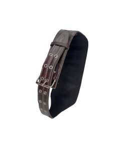 کمربند بدنسازی چرمی سگک دار طرح هخامنشی Leather Gym Belt With Buckle