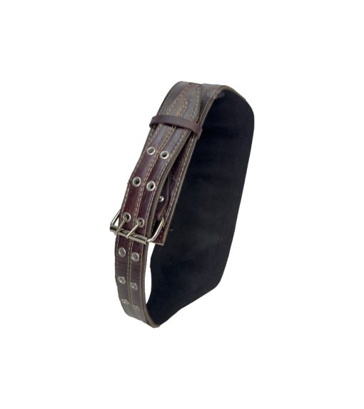 کمربند بدنسازی چرمی سگک دار طرح هخامنشی Leather Gym Belt With Buckle