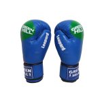 دستکش بوکس چرم گرین هیل آبی سبز Green Hill Boxing Gloves