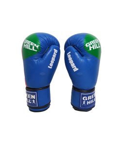 دستکش بوکس چرم گرین هیل آبی سبز Green Hill Boxing Gloves