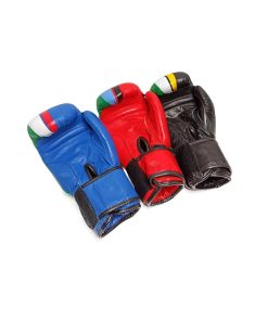دستکش بوکس چرم گرین هیل مشکی سبز Green Hill Boxing Gloves
