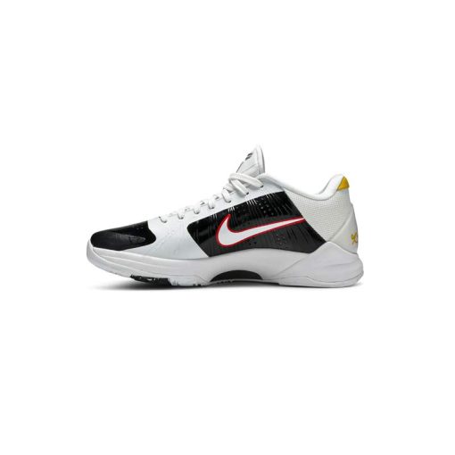 کتونی بسکتبال نایک کوبی 5 سفید مشکی Nike Zoom Kobe 5 Protro Alternate Bruce Lee