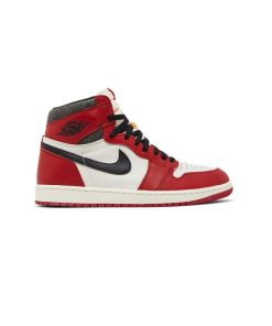 کتونی نایک ایرجردن 1 ساقدار شیکاگو قرمز مشکی Nike Air Jordan 1 High Chicago Lost & Found