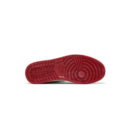 کتونی نایک ایرجردن 1 ساقدار شیکاگو قرمز مشکی Nike Air Jordan 1 High Chicago Lost & Found - Image 3