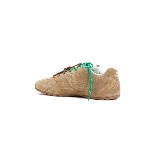 کتونی نیوبالانس 530 میومیو کرم New Balance 530 SL Miu Miu Sl Suede Brown