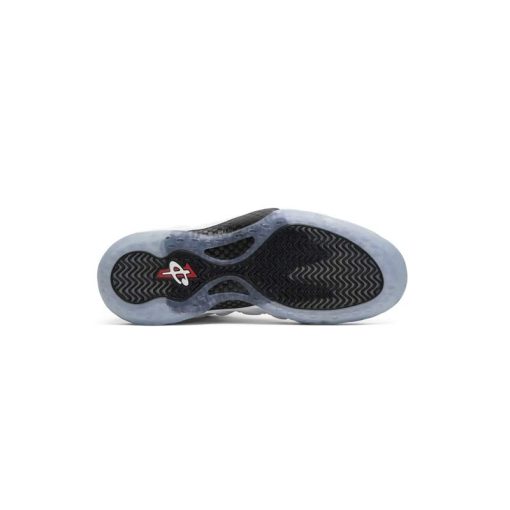 کفش بسکتبالی نایک فومپوزیت وان سفید سورمه ای Nike Air Foamposite One Olympic