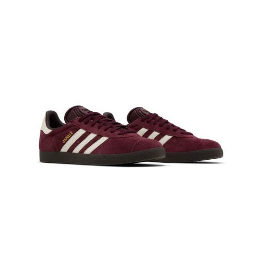 کفش کژوال آدیداس گزل زرشکی Adidas Gazelle Maroon Gum