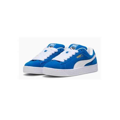 کفش کژوال پوما سوئد ایکس لارج آبی سفید Puma Suede XL Team Royal Blue
