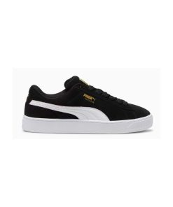 کفش کژوال پوما سوئد ایکس لارج مشکی سفید فراری Puma Suede XL Scuderia Ferrari Black White