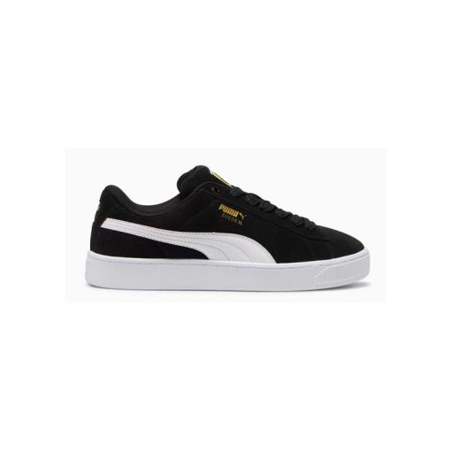 کفش کژوال پوما سوئد ایکس لارج مشکی سفید فراری Puma Suede XL Scuderia Ferrari Black White