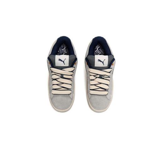 کفش کژوال پوما سوئد ایکس لارج کرم سورمه ای Puma Suede XL Skateserve