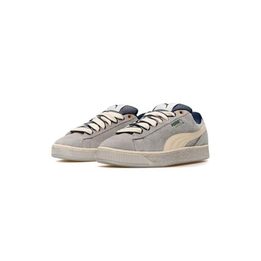کفش کژوال پوما سوئد ایکس لارج کرم سورمه ای Puma Suede XL Skateserve