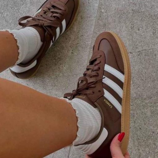 کتونى آدیداس سامبا قهوه اى Adidas Samba OG Earth Strata Gum
